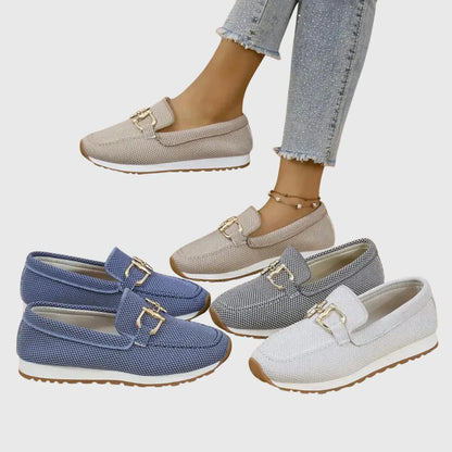 Laura™ Zapatillas estilo mocasín