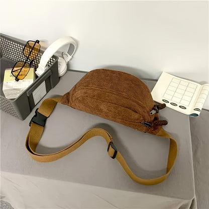 Lucrecia™ Bolso de hombro de pana