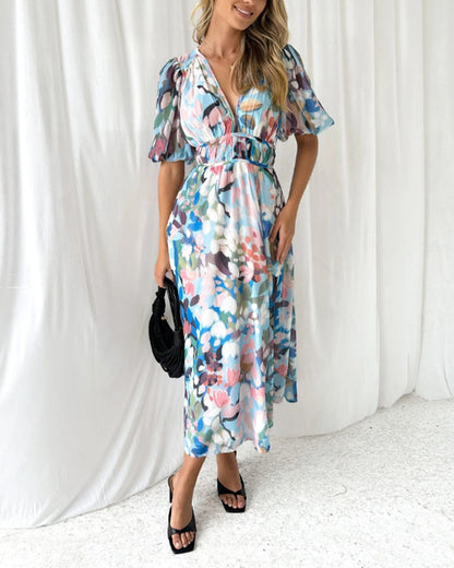 Briselle™ Vestido de mujer con estampado floral