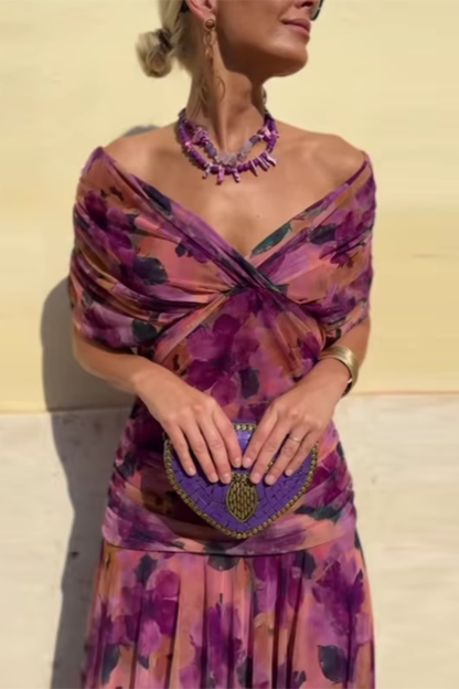 Selvani™ Vestido de noche color coral