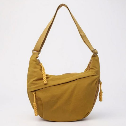 Bárbara™ Bolso de hombro color ocre