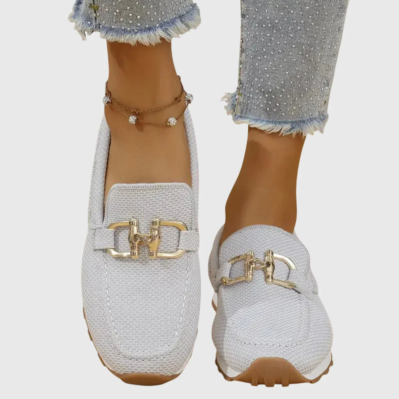 Laura™ Zapatillas estilo mocasín