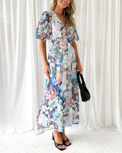 Briselle™ Vestido de mujer con estampado floral
