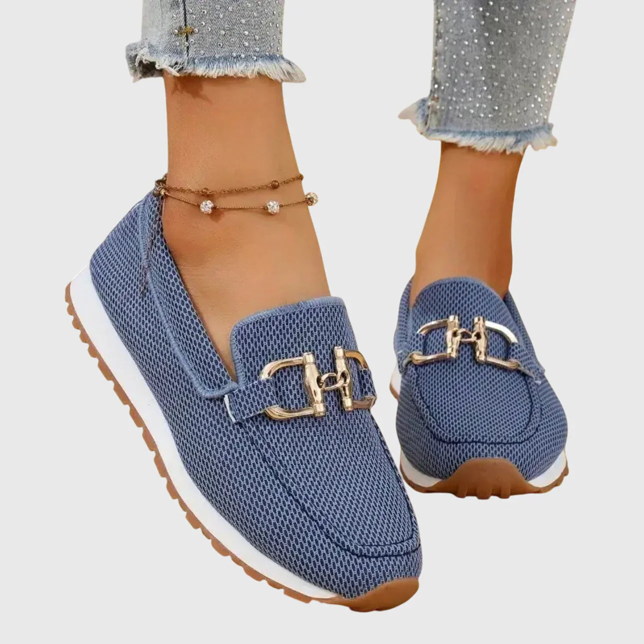 Laura™ Zapatillas estilo mocasín
