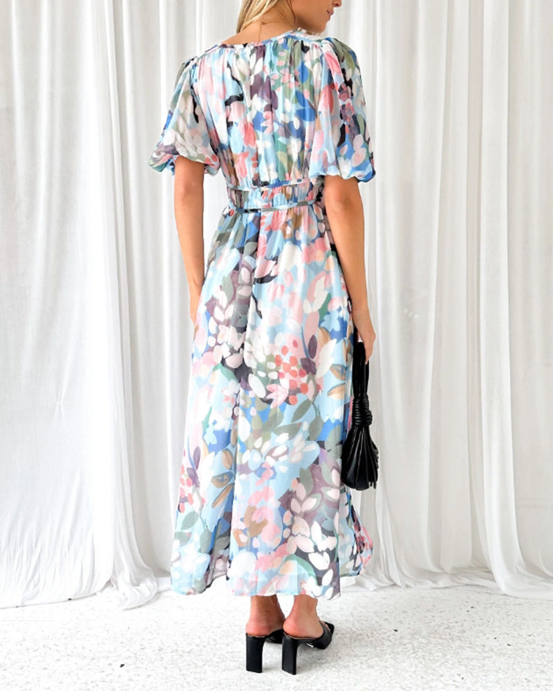 Briselle™ Vestido de mujer con estampado floral