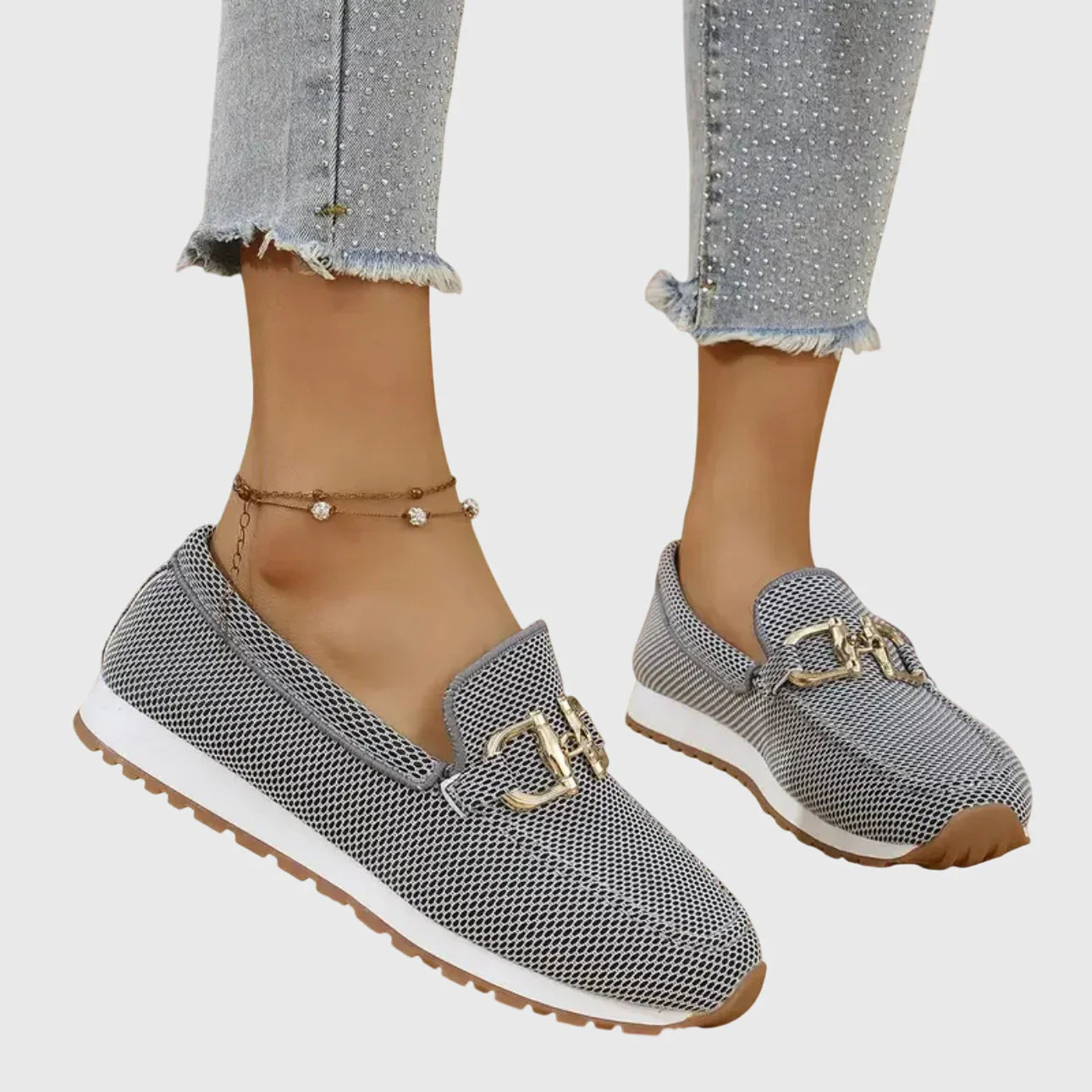 Laura™ Zapatillas estilo mocasín