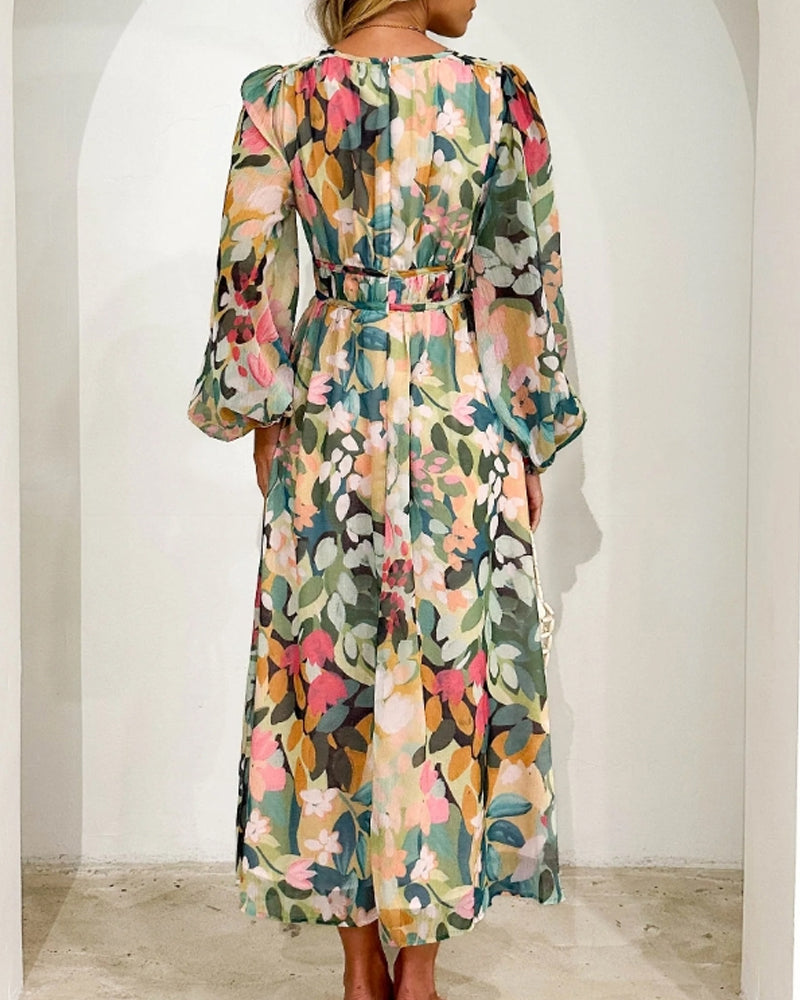 Briselle™ Vestido de mujer con estampado floral