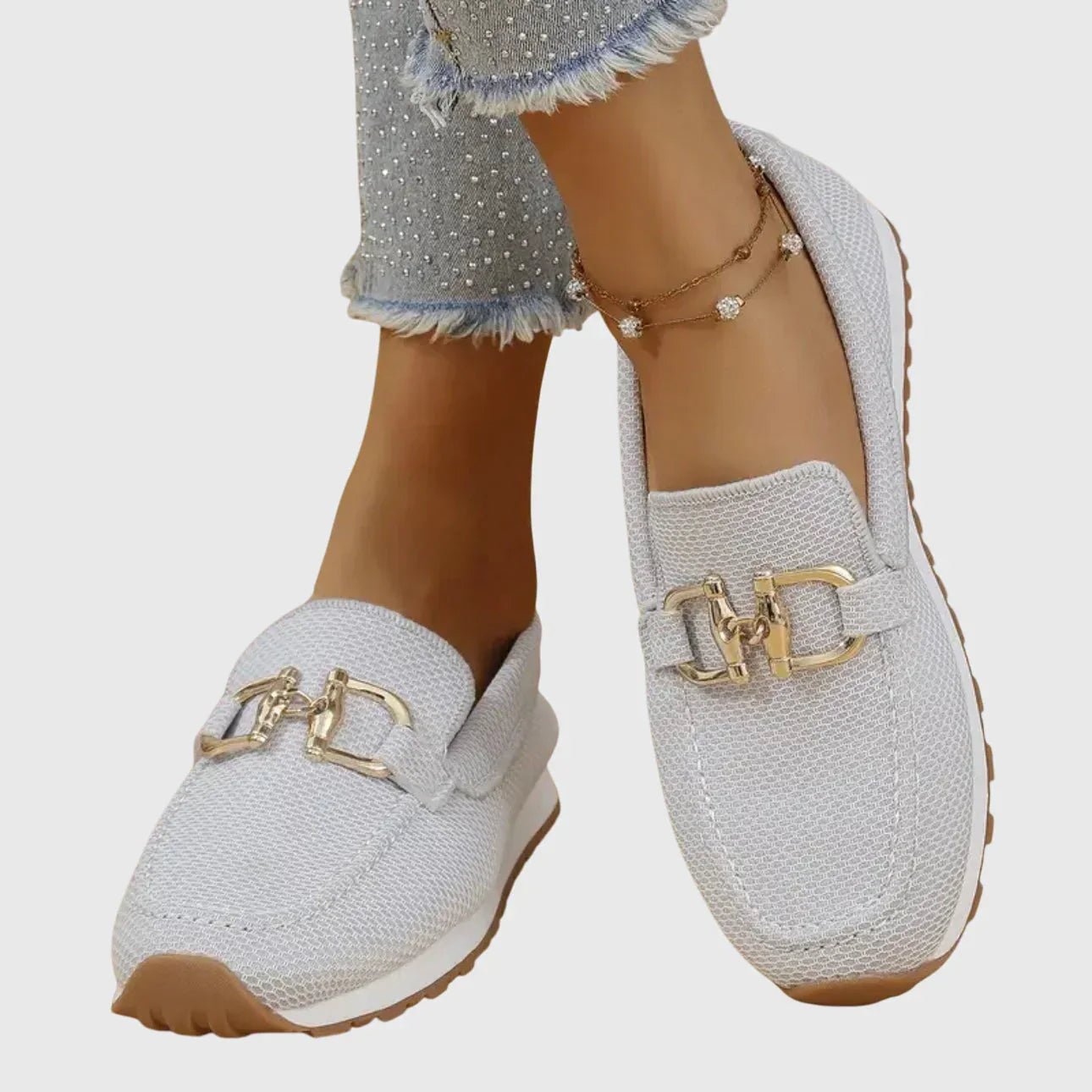 Laura™ Zapatillas estilo mocasín