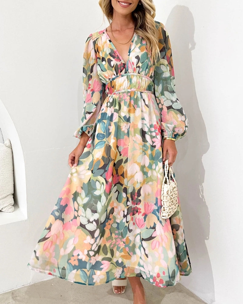 Briselle™ Vestido de mujer con estampado floral