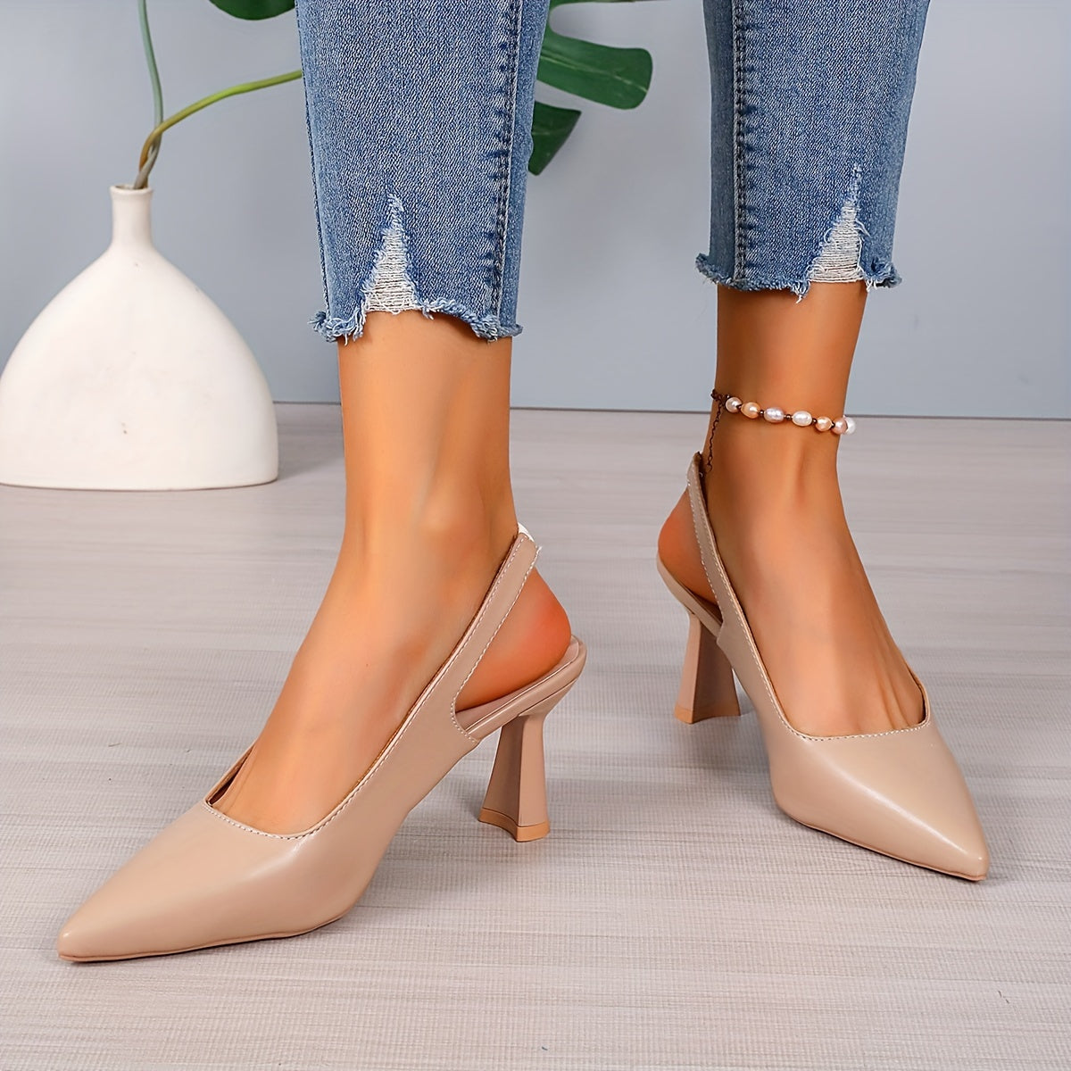 Sophia™ Elegantes zapatos de tacón con tira en el talón