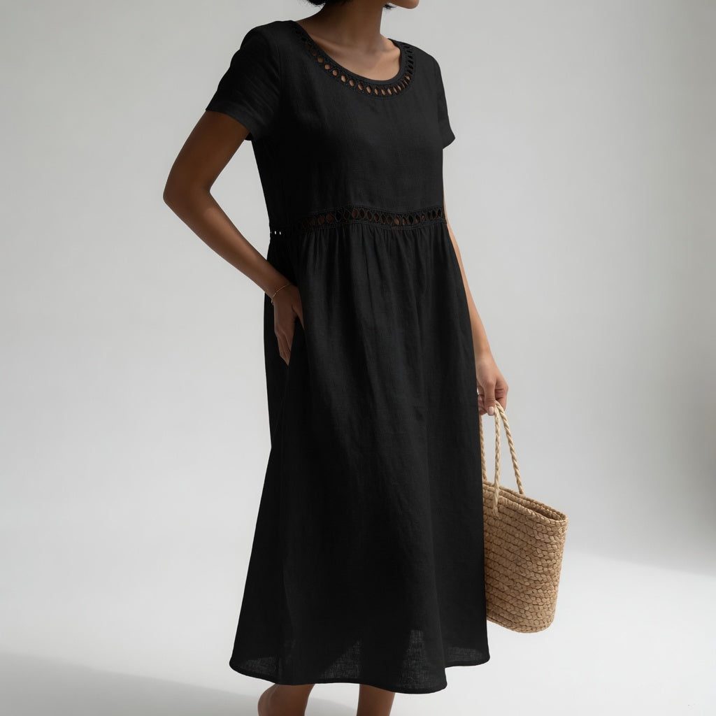 Lidia™ Vestido bordado