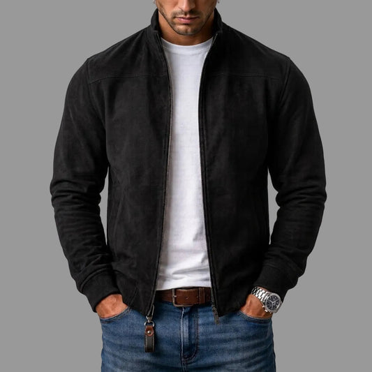 Carlos™ Chaqueta bomber de ante