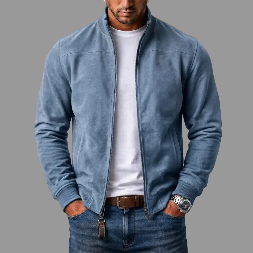 Carlos™ Chaqueta bomber de ante