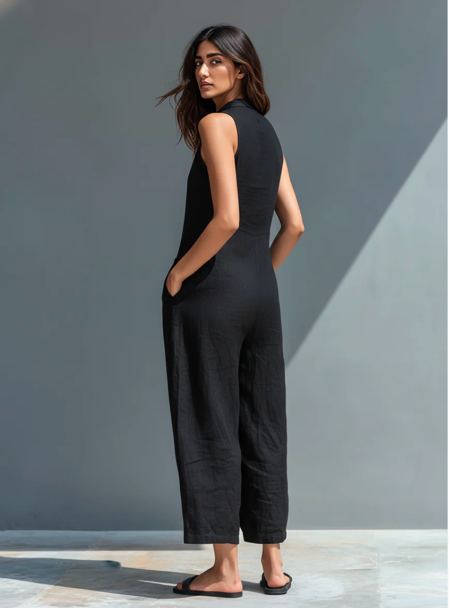 Lucia™ Mono Minimalista sin Mangas