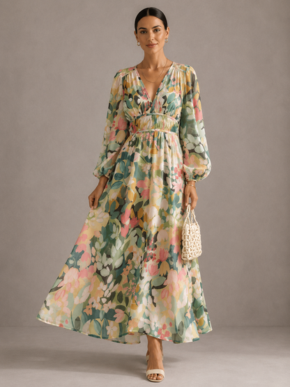 Briselle™ Vestido de mujer con estampado floral