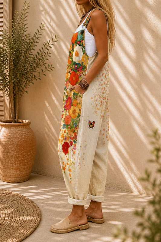 Alba™ Peto cómodo con estampado floral