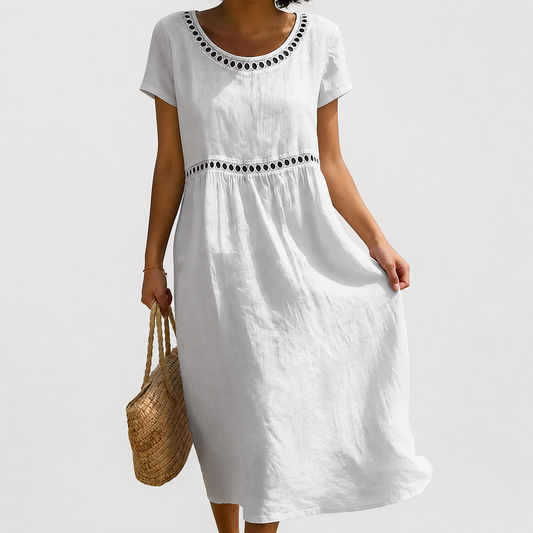Lidia™ Vestido bordado