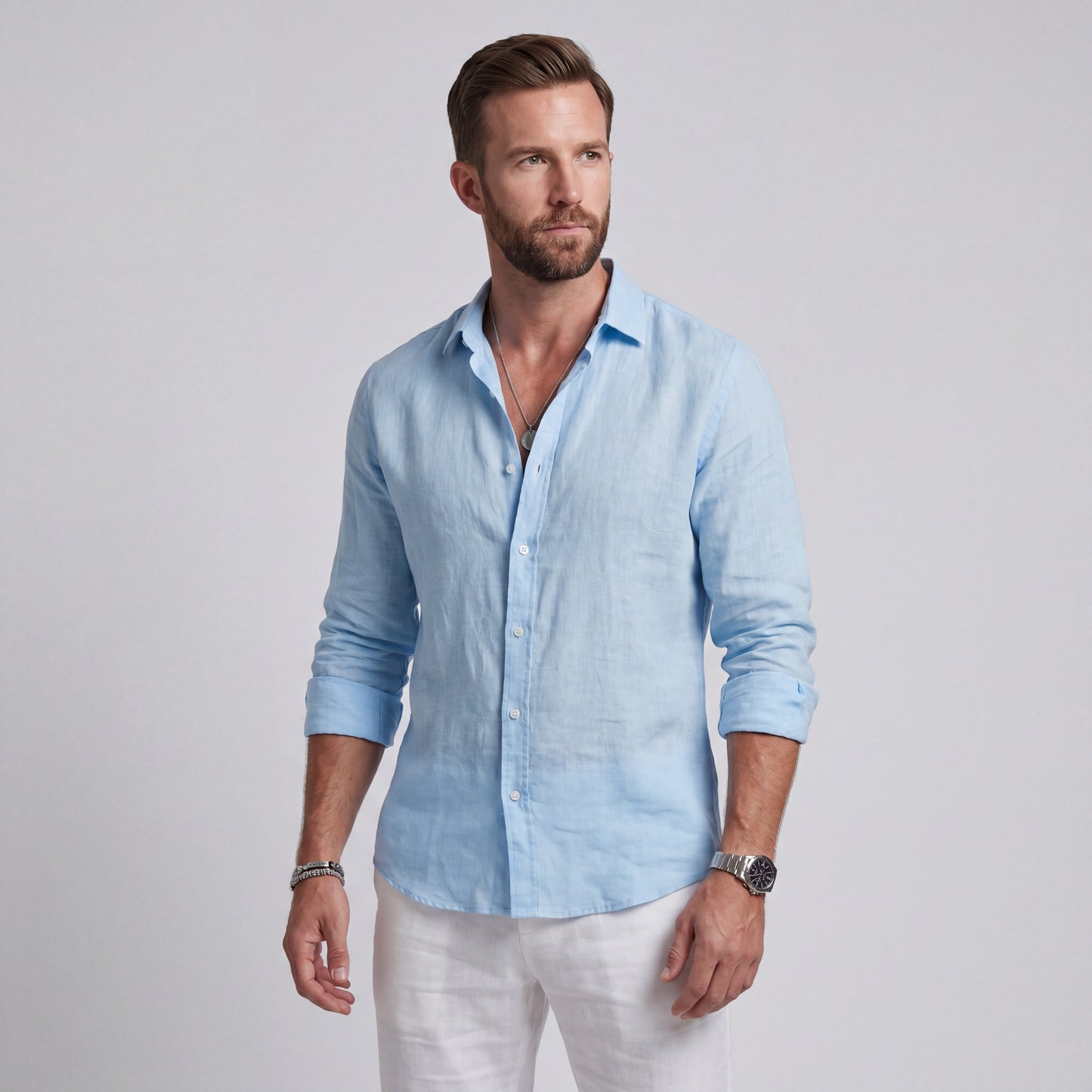 Christofer™ Camisa veraniega de corte holgado