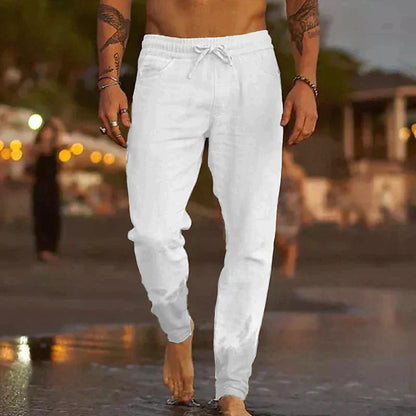 Nico™ Pantalones de playa de lino