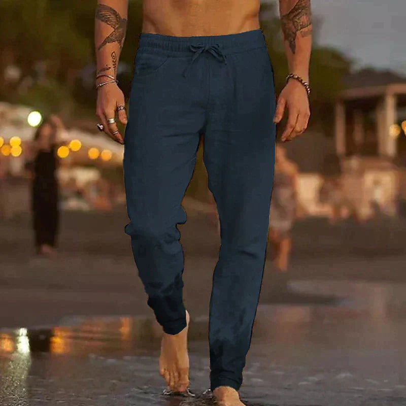Nico™ Pantalones de playa de lino