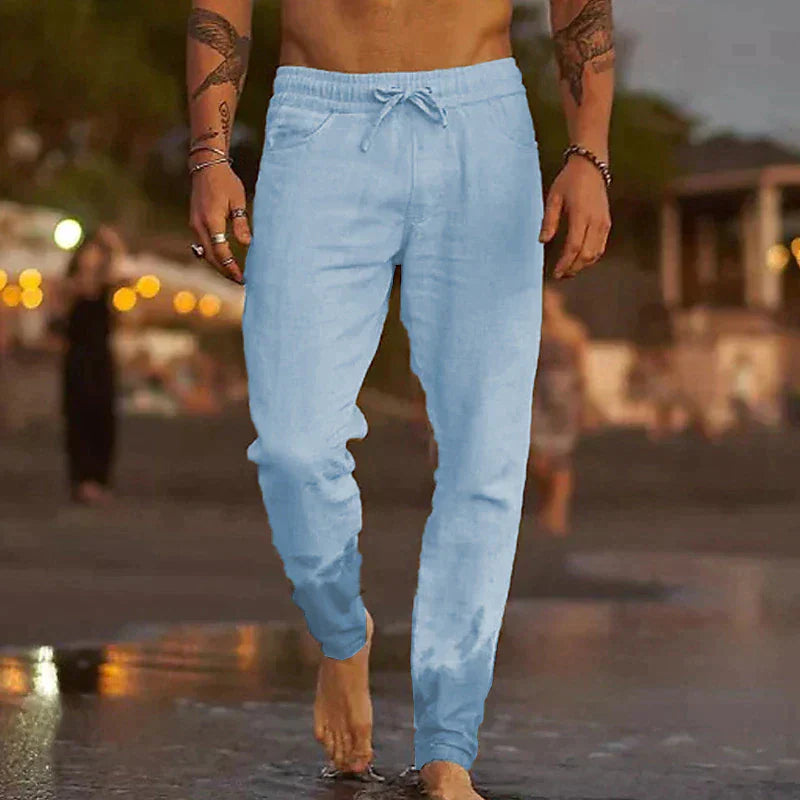 Nico™ Pantalones de playa de lino