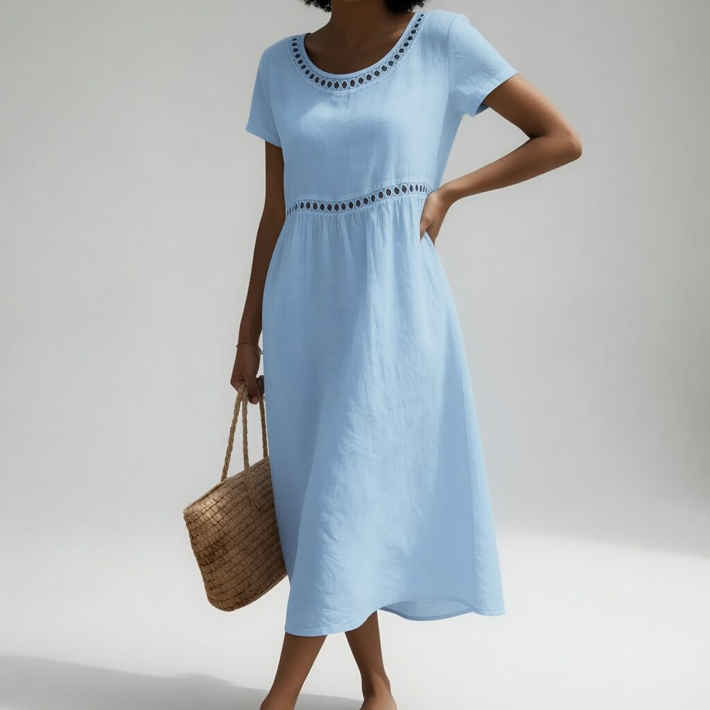 Lidia™ Vestido bordado