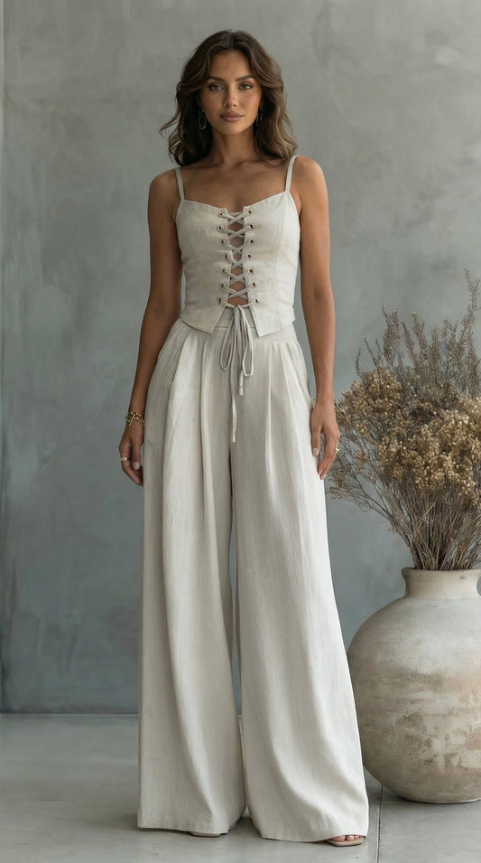 Lujza: un conjunto femenino para brillar este verano.