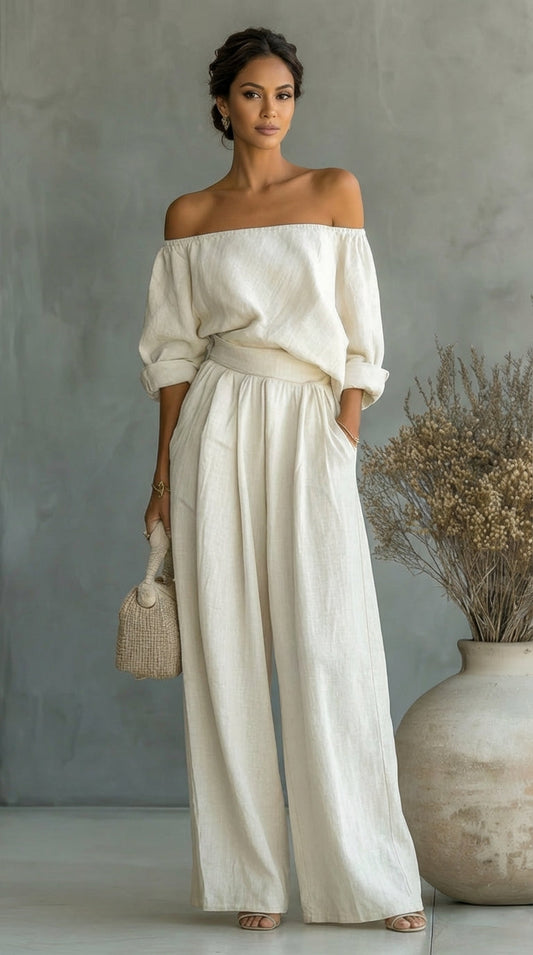 Liliána™ | Conjunto exclusivo con efecto de tela para un verano con estilo