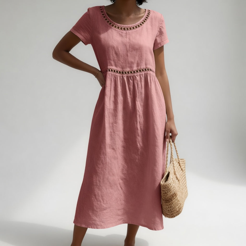 Lidia™ Vestido bordado