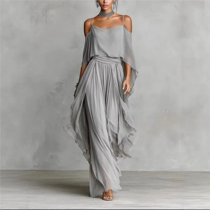 Marta™ Conjunto informal de verano en gasa para mujer