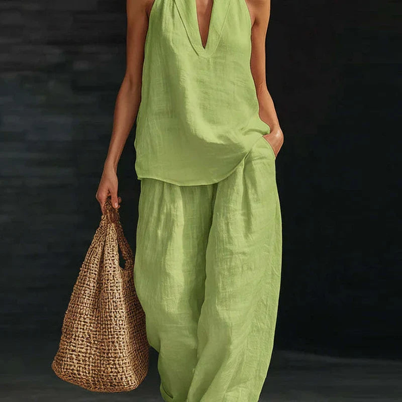 Maria™ Conjunto de dos Piezas para Primavera/Verano