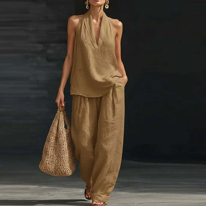 Maria™ Conjunto de dos Piezas para Primavera/Verano