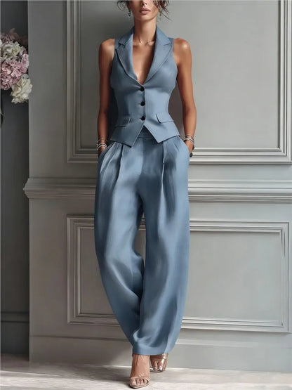 Conjunto de dos piezas de moda de verano