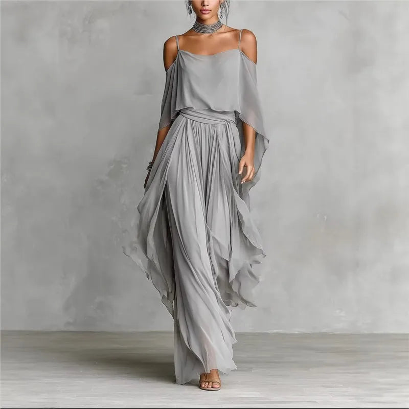 Marta™ Conjunto informal de verano en gasa para mujer