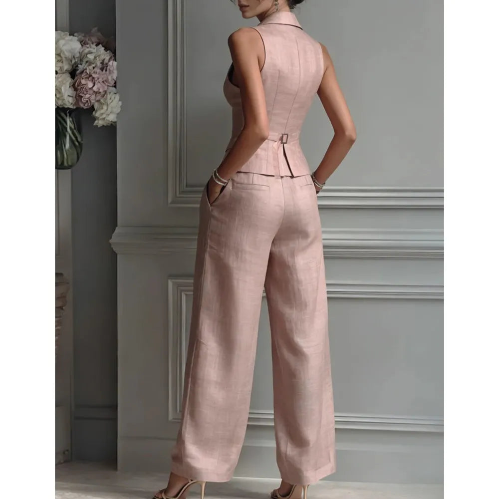Conjunto de dos piezas de moda de verano