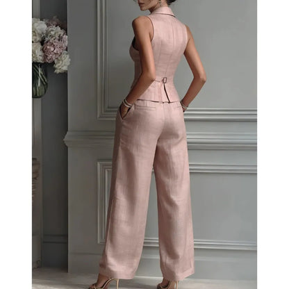 Conjunto de dos piezas de moda de verano