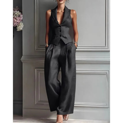 Conjunto de dos piezas de moda de verano