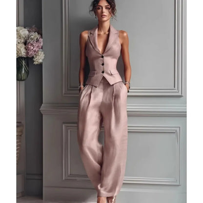 Conjunto de dos piezas de moda de verano