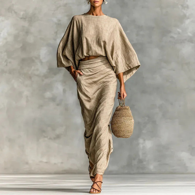 Livia™ Conjunto con cintura definida