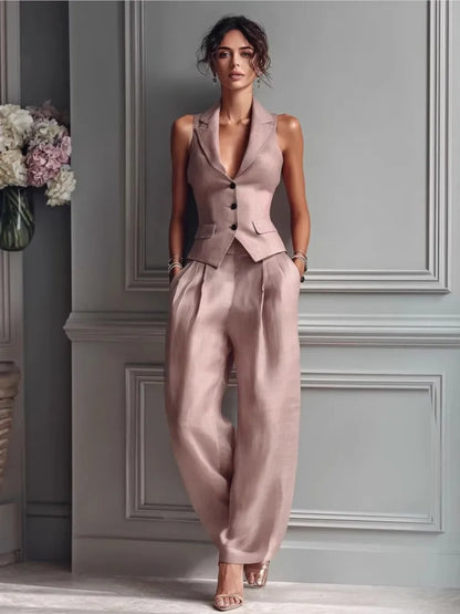 Conjunto de dos piezas de moda de verano