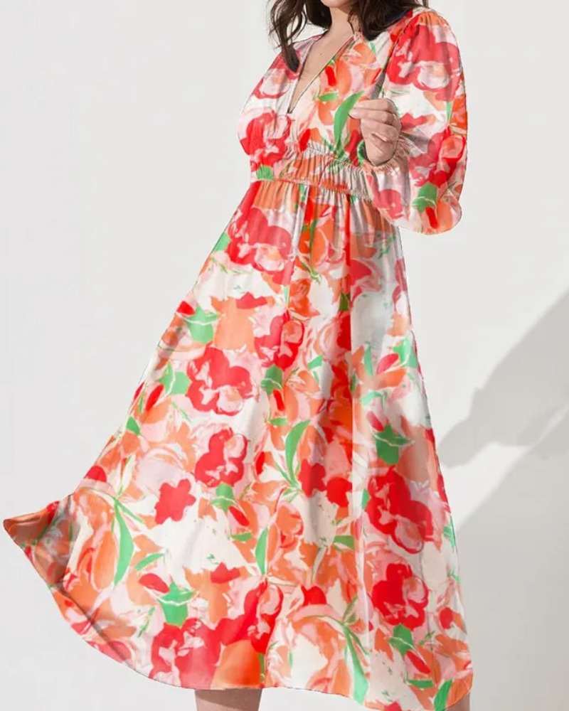Briselle™ Vestido de mujer con estampado floral