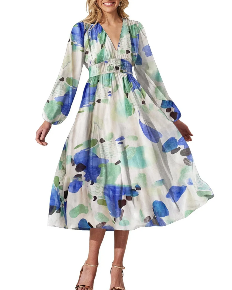 Briselle™ Vestido de mujer con estampado floral