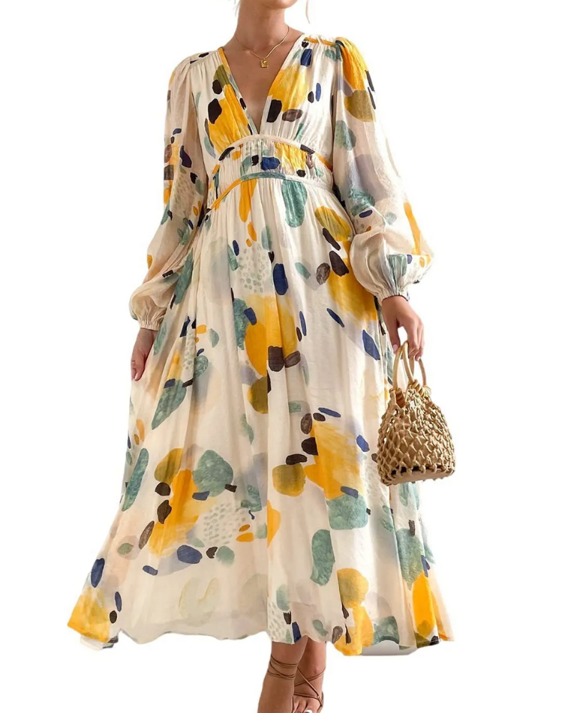 Briselle™ Vestido de mujer con estampado floral
