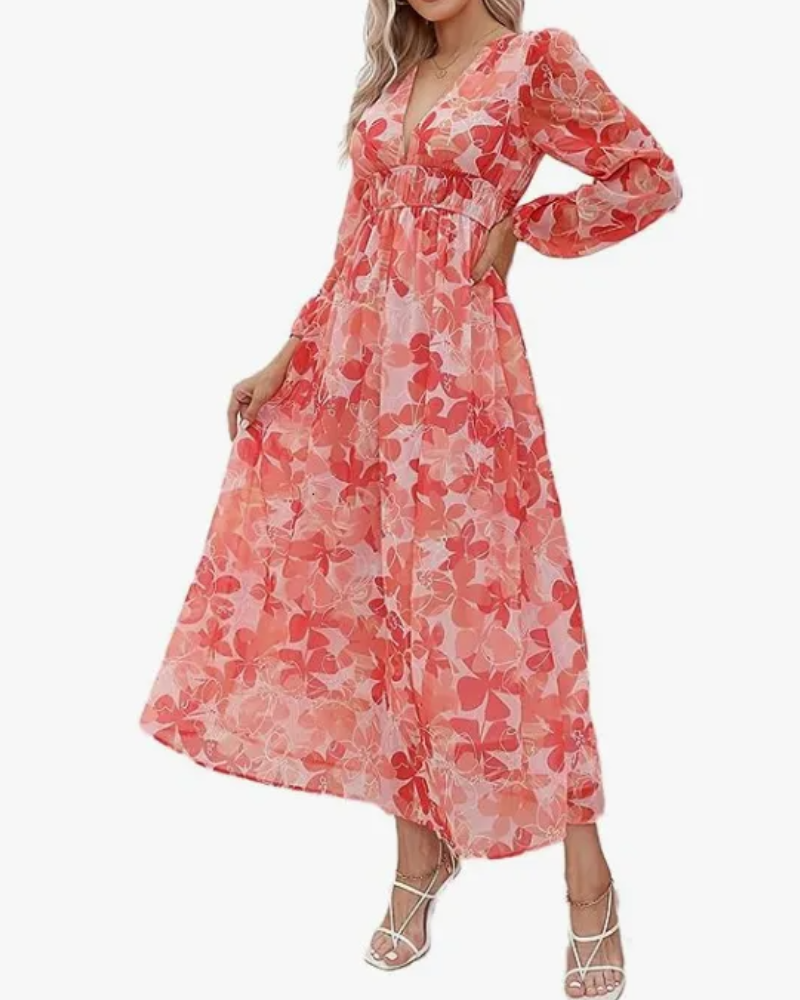 Briselle™ Vestido de mujer con estampado floral