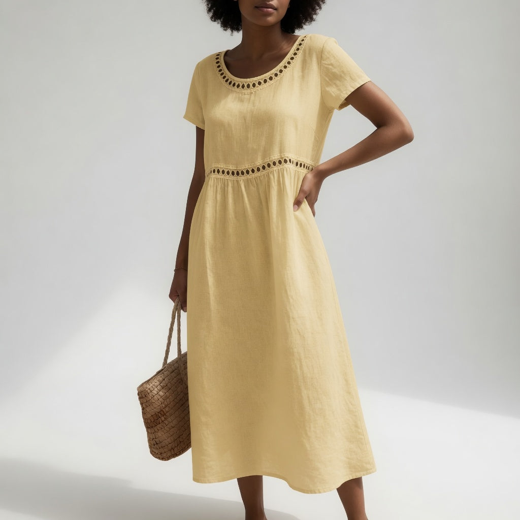 Lidia™ Vestido bordado