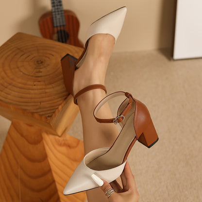 Marielle™ Zapatos de tacón con tiras bicolor