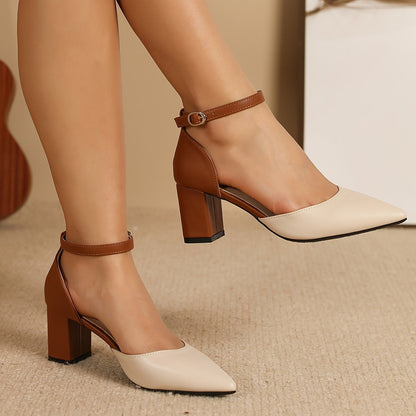 Marielle™ Zapatos de tacón con tiras bicolor