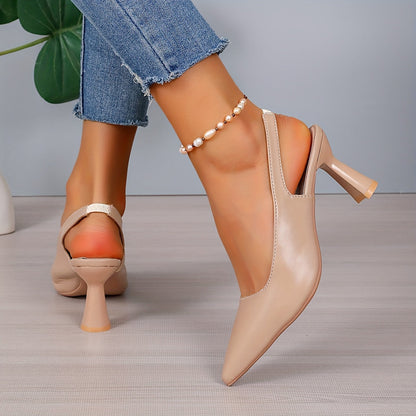 Sophia™ Elegantes zapatos de tacón con tira en el talón