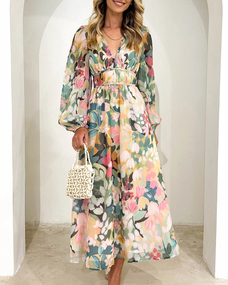Briselle™ Vestido de mujer con estampado floral