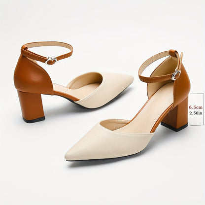 Marielle™ Zapatos de tacón con tiras bicolor